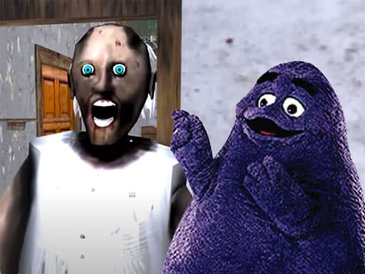 Granny's Puzzle Quest with Grimace Shake
