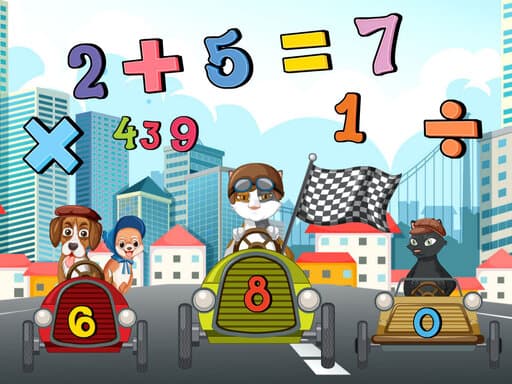 Car-Themed Math Memory Challenge