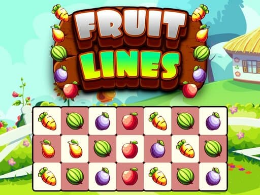 Fruit Lines: Juicy Puzzle Challenge