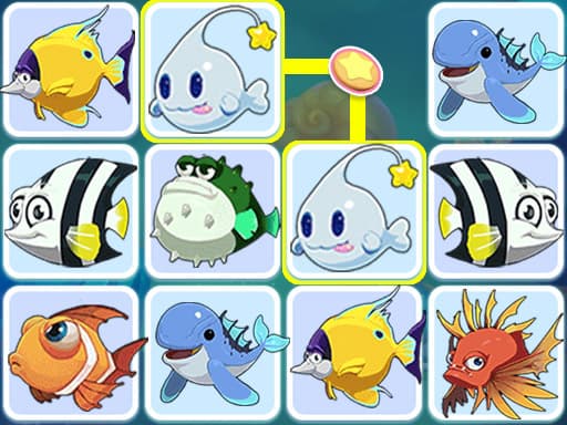 Underwater Match: Sea Fish Onet